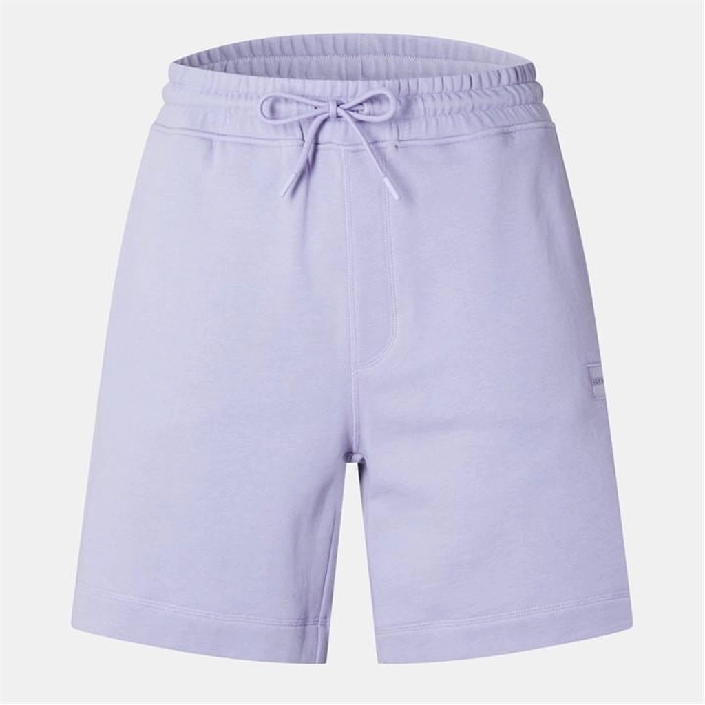 Hugo Boss Men's Jogger Fleece Shorts - Purple